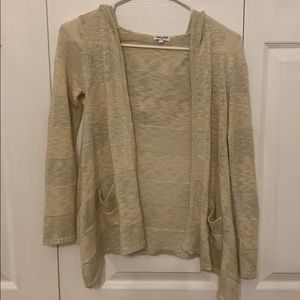 Splendid girls hooded cardigan